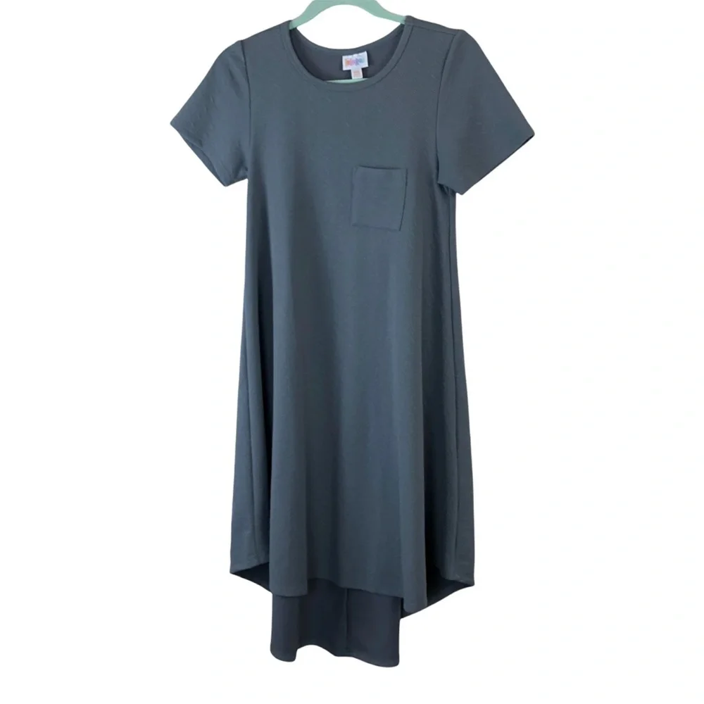 XLarge LULA ROE Black asymmetrical dress
